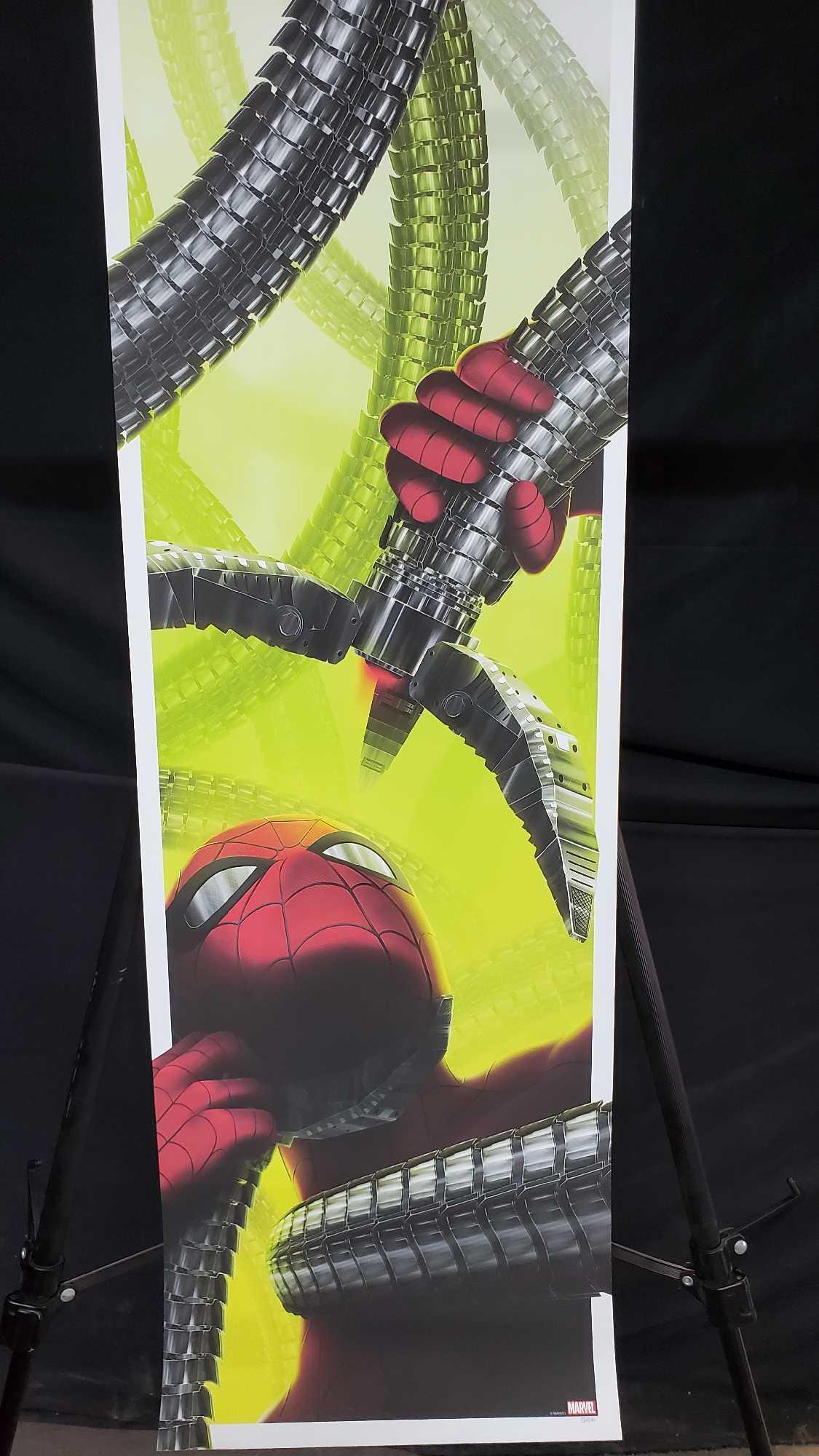 Spider-Man vs. Dock Ock screen print numbered 52/200