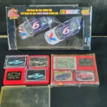 Racing Champions NASCAR #6 Brad Keselowski car NIB Chevy and Vette Set cards