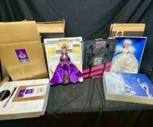 Royal Splendor, Rockettes and Snow Princess Barbie Dolls MIB