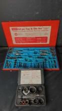 Duracraft 64 pc. tap and die set Mac Tools 13 pc. both incomplete hole saw kit.