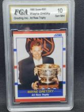 1990 Score Wayne Gretzky Gem Mint 10 Hockey Card