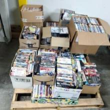 Extra large pallet of DVDs some VHS
