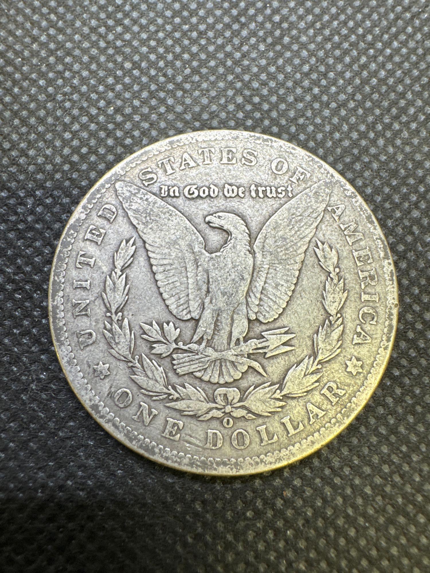 2x 1899 Morgan Silver Dollars 90% Silver Coins 1.84 Oz