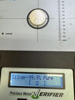 1/4 Oz .999 Fine Silver Indian Head Buffalo Round Bullion Coin