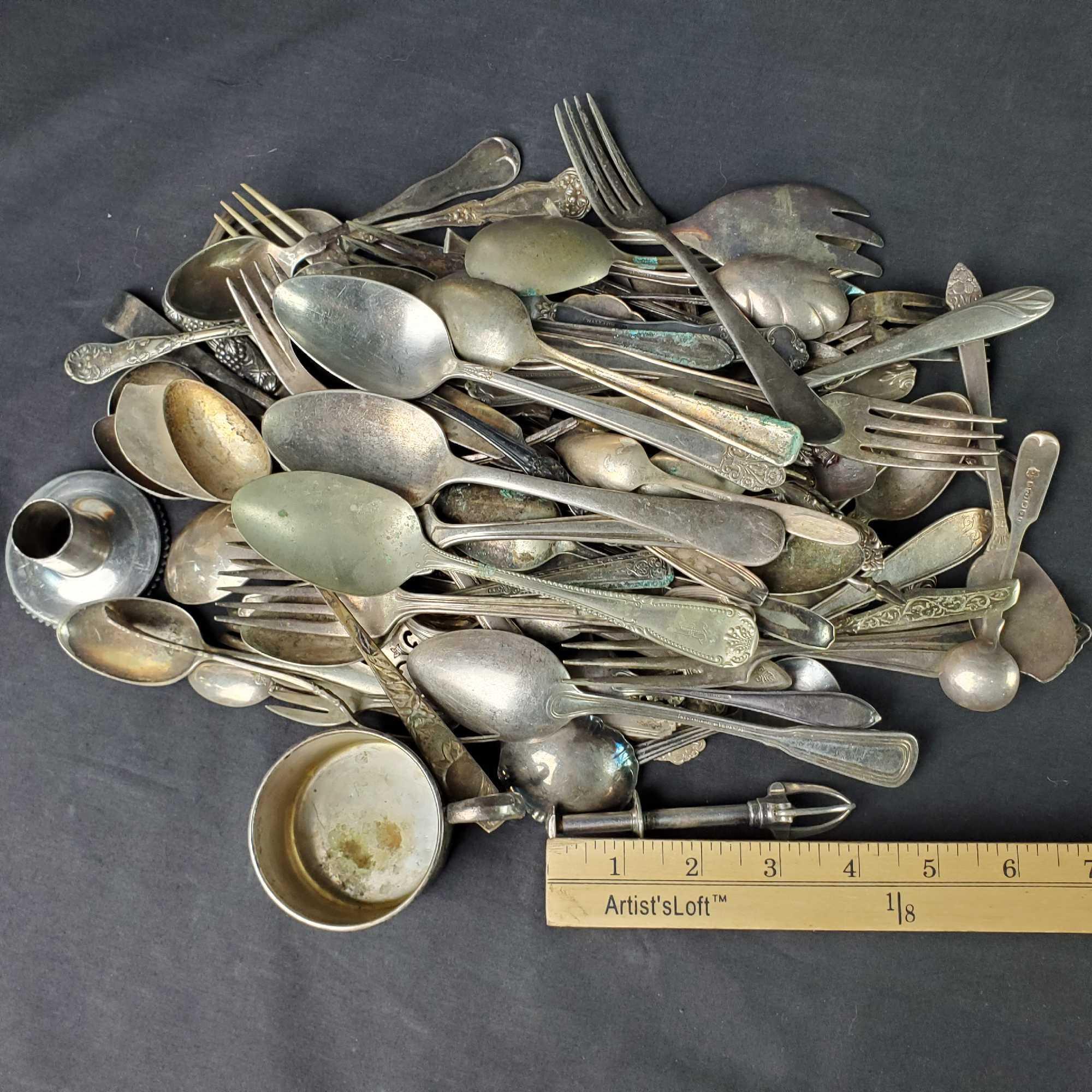 Silverplate silverware/utensils etc.wallace Community Reed and Barton Rodgers Bros. International