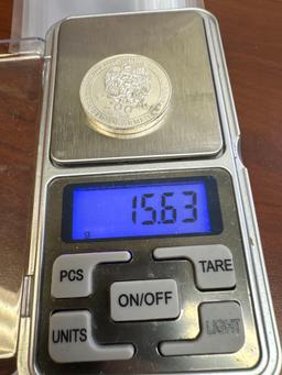 1/2 Ounce .999 Fine Silver Noah?s Ark Round Bullion Coin