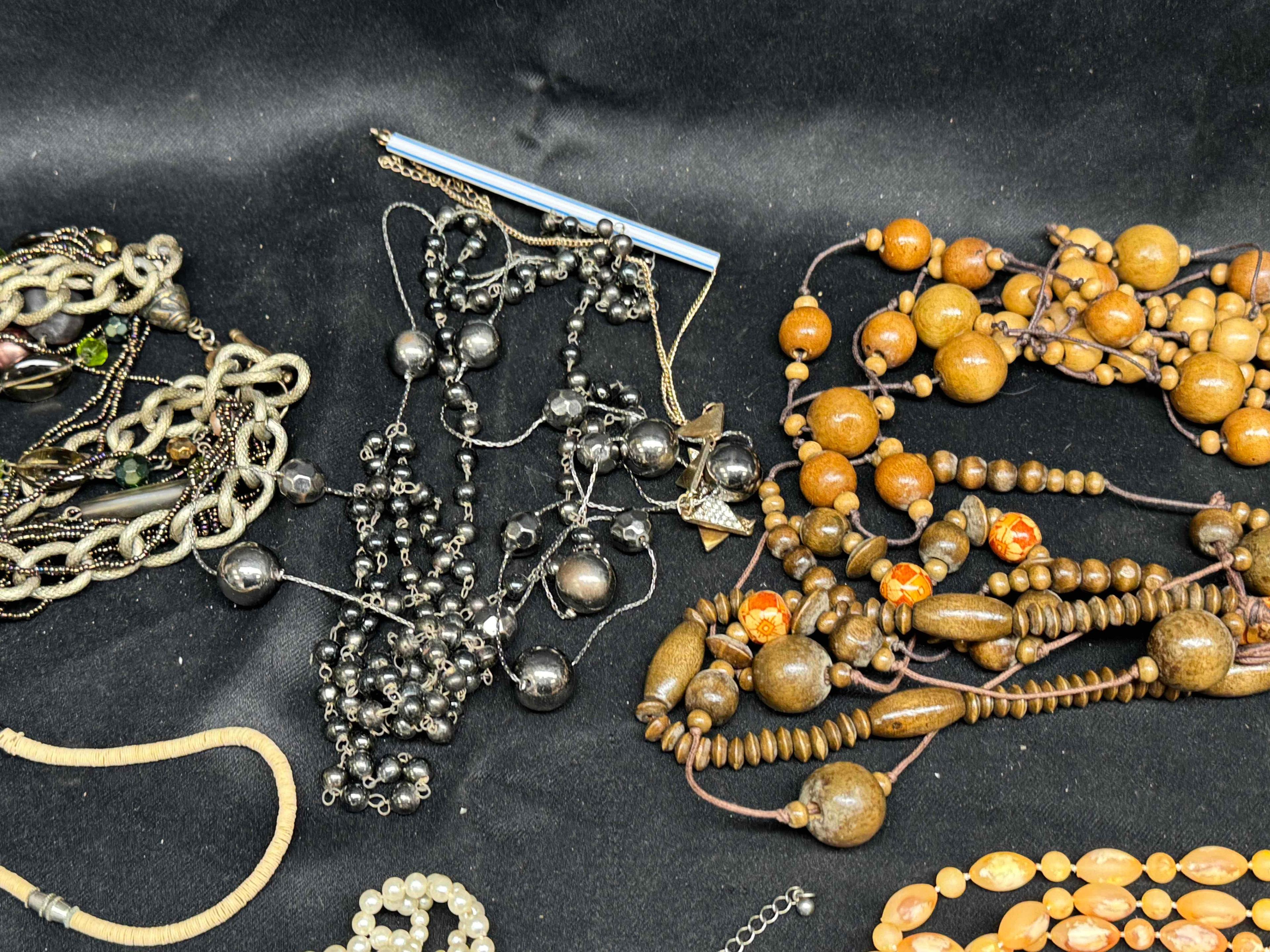 Fancy Costume Jewelry . Necklaces, Bracelets, Rings, Old Keys more