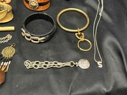 Fancy Costume Jewelry . Necklaces, Bracelets, Rings, Old Keys more