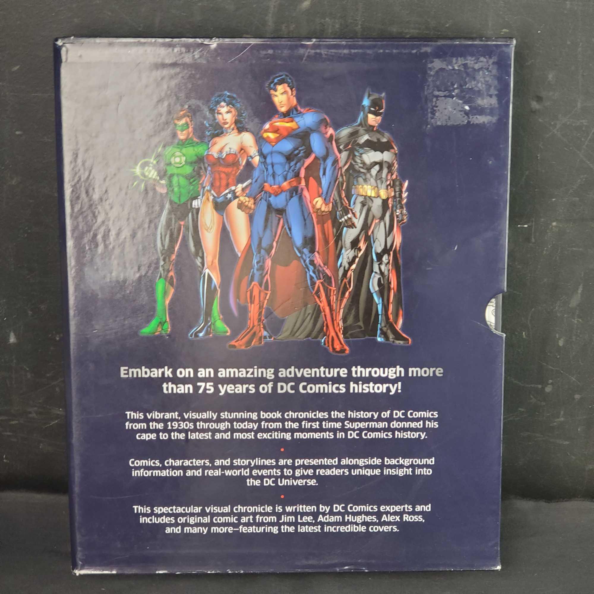 DC Comics A Visual History Updated Edition Hardcover Book