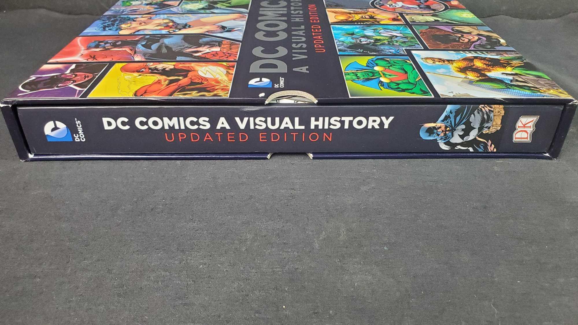 DC Comics A Visual History Updated Edition Hardcover Book