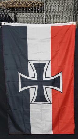 GERMANY WWI JACK FLAG GERMAN IRON CROSS