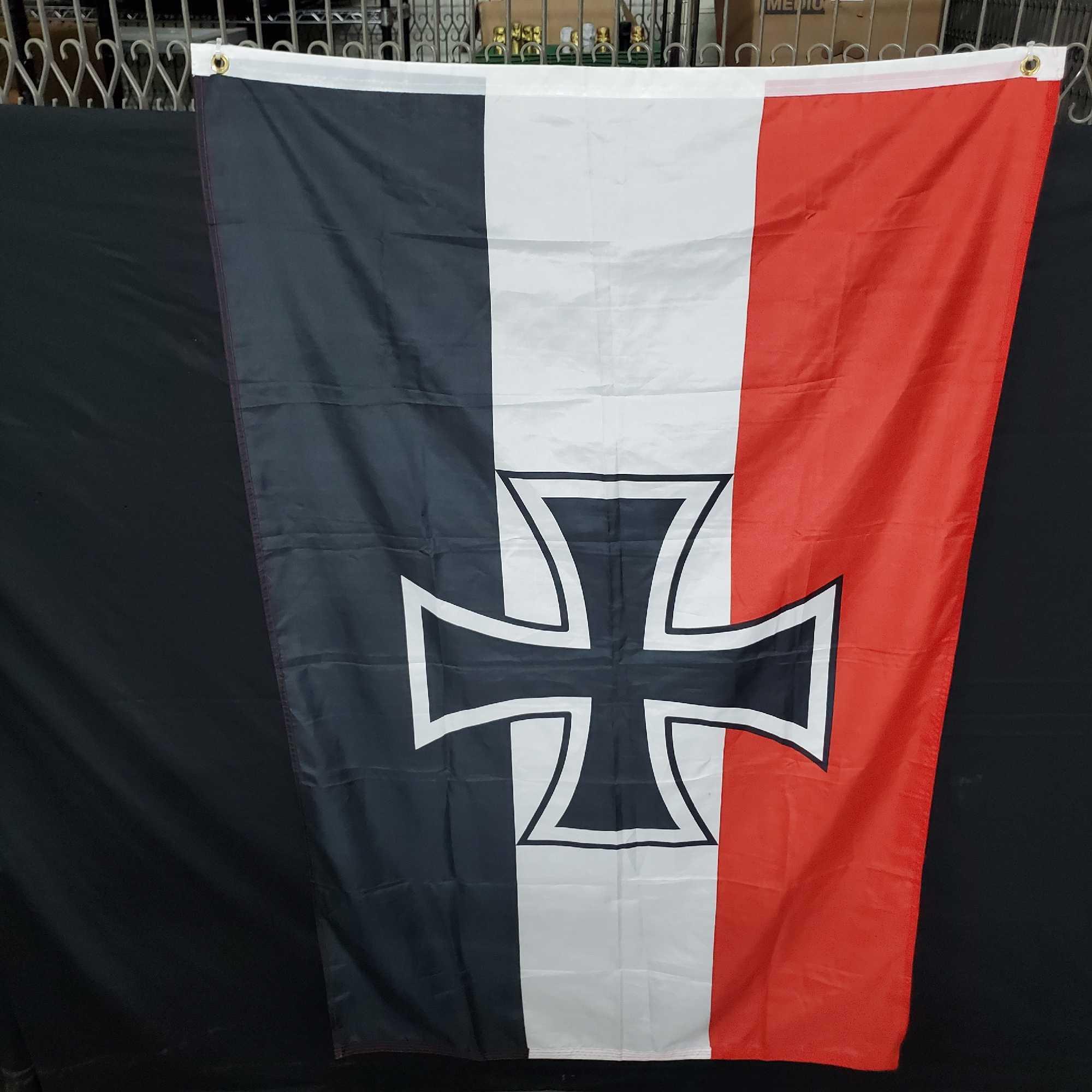 GERMANY WWI JACK FLAG GERMAN IRON CROSS