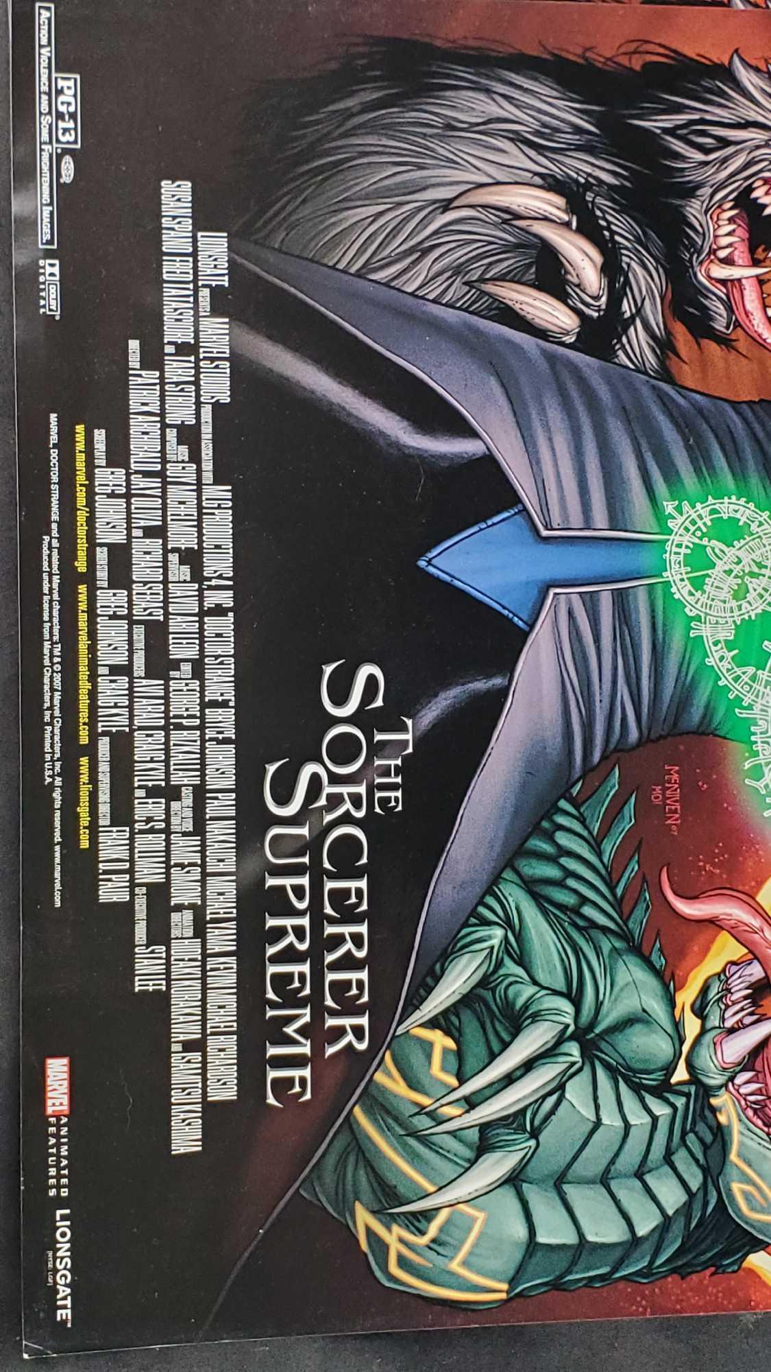 Lot 5 Doctor Strange The Sorcerer Supreme lobby posters