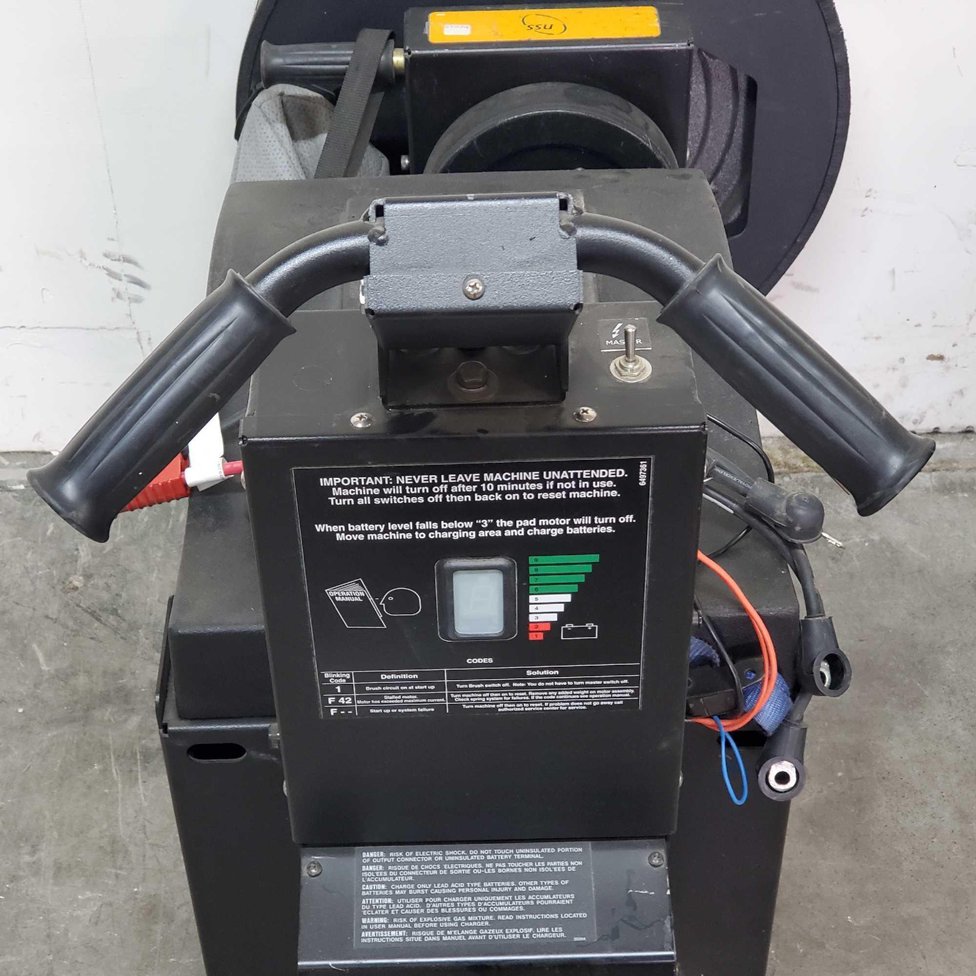 NSS Charger 2022 ABLT 20in pad walk-behind burnisher model 6402014 A