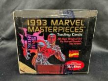 Factory Sealed SkyBox 1993 Marvel Masterpieces 36 pack Box