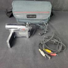 Hitachi Ultravision Hybrid Camcorder with accessories wires and bag