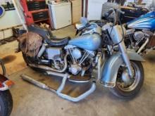 1974 Harley Davidson FLH Non Running Project Bike