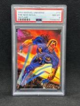 1994 Marvel Universe The New Nova PSA 8 Trading Card