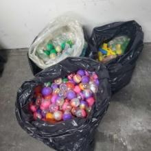 3 large bags full of vending machine toys