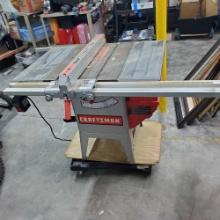 Craftsman 10in table saw model 152.221040