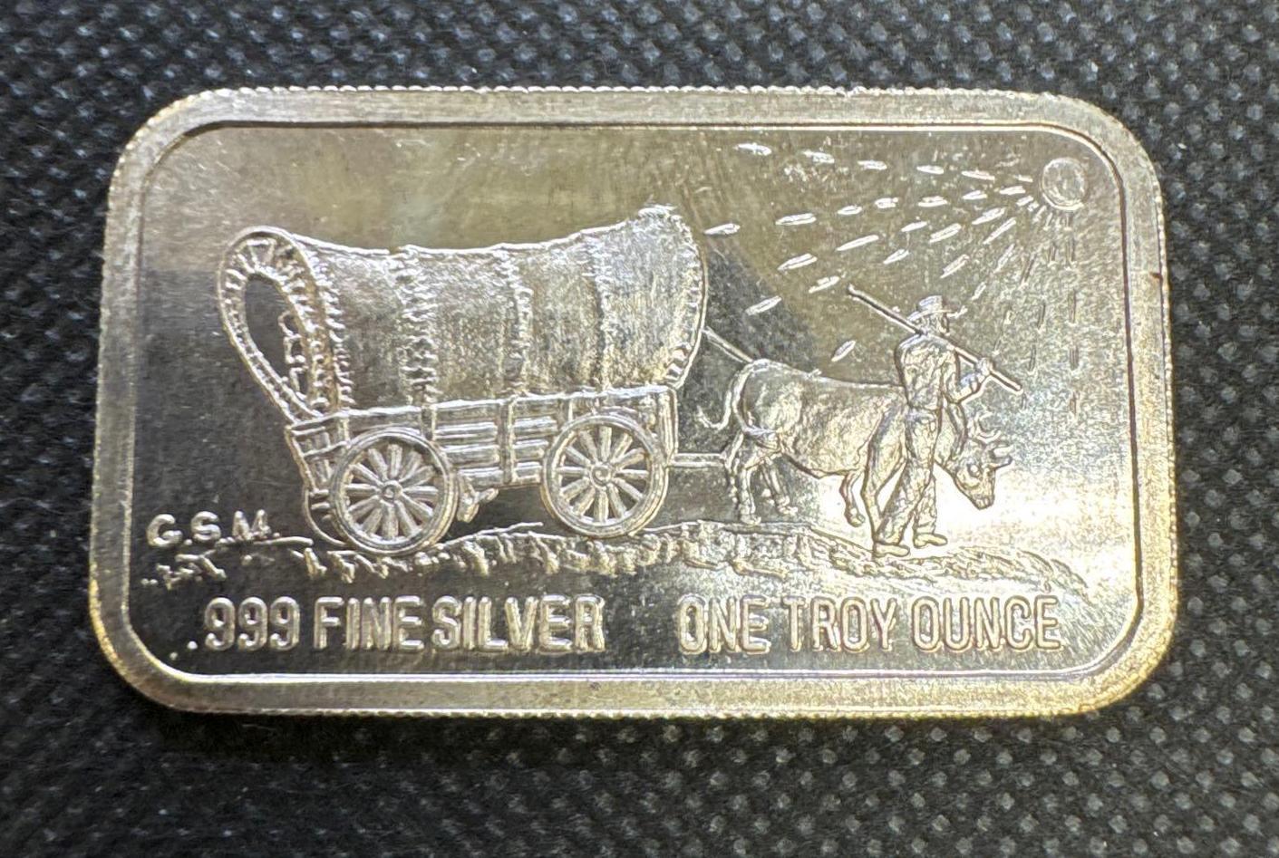 2x Mount St Helen?s 1 Troy Oz .999 Fine Silver Bullion Bars