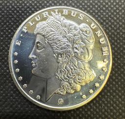 1 Troy Oz .999 Fine Silver Morgan Bullion Coin