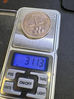 World Trade 1 Troy Oz .999 Fine Silver Bullion Coin