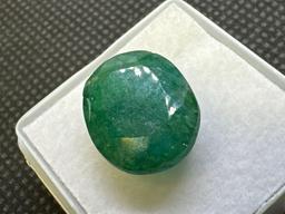 Oval Cut Green Emerald Gemstone 9.70ct