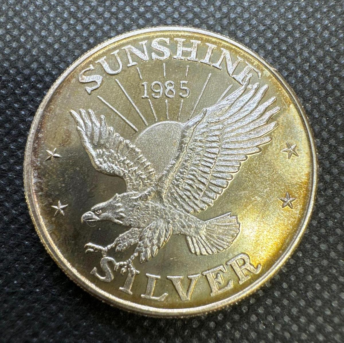 Sunshine Minting 1 Troy Oz .999 Fine Silver Eagle Bullion Coin