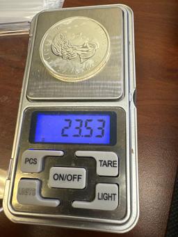 Canadian War Of 1812 3/4 Troy Ounce .9999 Fine Silver Round Bullion Coin