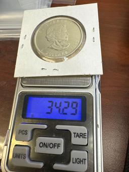 2012 Canadian Cougar 1 Troy Oz .9999 Fine Silver $5 Round Bullion Coin