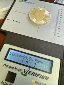 2015 Canadian Buffalo 1 1/4 Oz .9999 Fine Silver $8 Round Bullion Coin