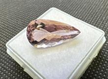 Pair Cut Purple Yellow Amatrine Gemstone 7.20ct