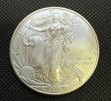 2013 American Eagle Walking Liberty 1 Troy Ounce .999 Fine Silver Bullion Coin