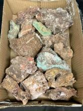 7.14lbs of Metal Ore Specimens Lead Copper