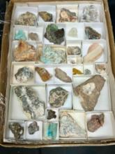 Box of Assorted Mineral Specimens