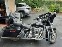 2007 Harley Davidson Street Glide Motorcycle VIN 1HD1KB4377Y718735