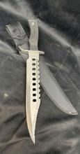 Large Frost USA Knife with Sheath