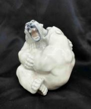 Royal Copenhagen 2317 Knud Kyhn Two Polar Bears Fighting Figurine Rare