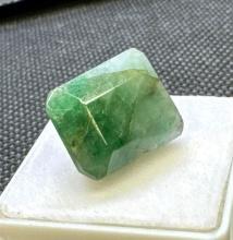 Emerald Cut Green Emerald Gemstone 13.45ct
