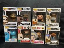 8 Funko POP! Figures. Mike Tyson, Duck Dynasty, Sheldon more