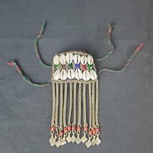Very old shell/bead Berber hair adornment