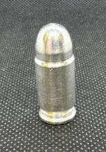 1 Troy Oz 999 Fine Silver 45 caliber bullet Bullion
