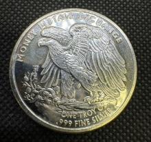 Money Metals Exchange 1 Troy Ounce .999 Fine Silver American Eagle Bullion Coin