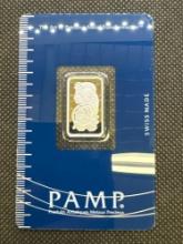 PAMP Suisse 5 Gram 999 Fine Silver Bullion Bar