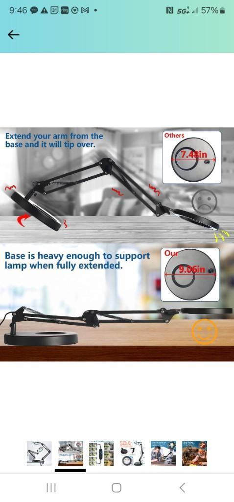 Glass magnifiers pallet