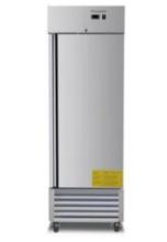 COMMERCIAL STAINLESS STEEL SINGLE DOOR REACH-IN REFRIGERATOR NIB