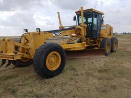 2002 John Deere 670C motorgrader