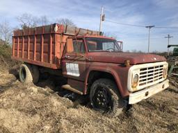 Ford F600 Bob Dump Truck