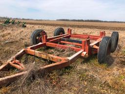 Heavy 4 wheel Grain Cart Running Gear